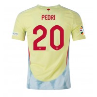 Camisa de time de futebol Espanha Pedri Gonzalez #20 Replicas 2º Equipamento Europeu 2024 Manga Curta